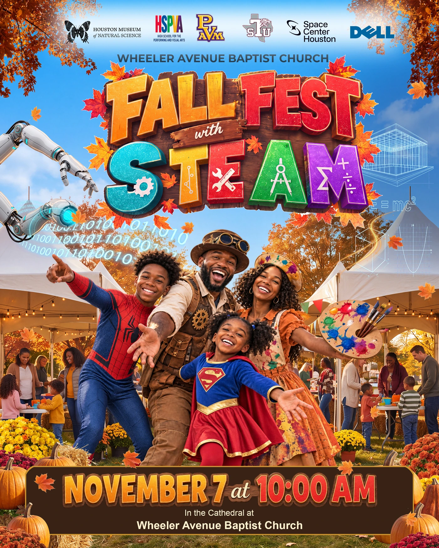 Young Engineers Math Fall Fest with STEAM | Wheeler Avenue Baptist Church